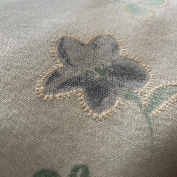 Vintage Bonworth sheer floral printed short sleeve tee - Picture 5 of 6